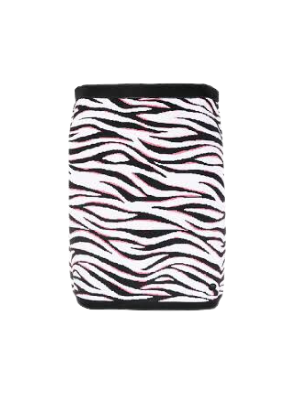 Chiara Ferragni Skirt Zebra Black-White