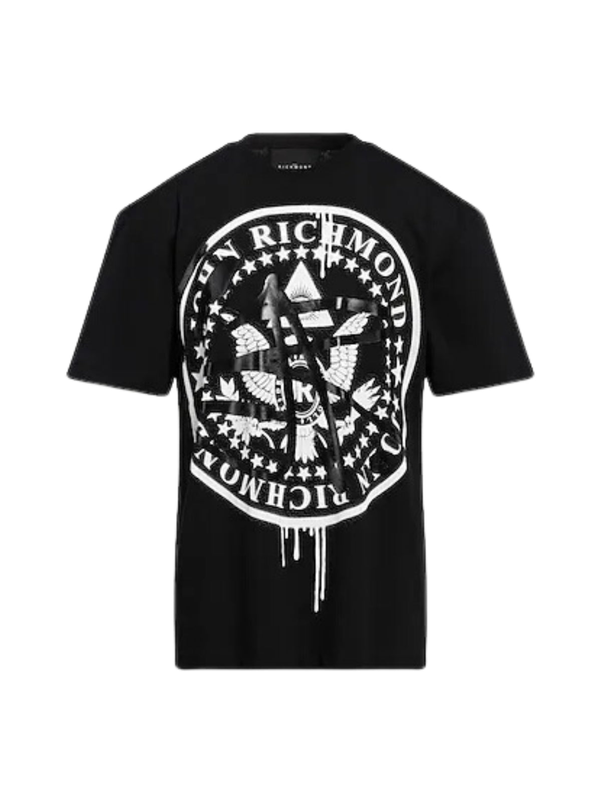 John Richmond T-Shirt Over Orede Black