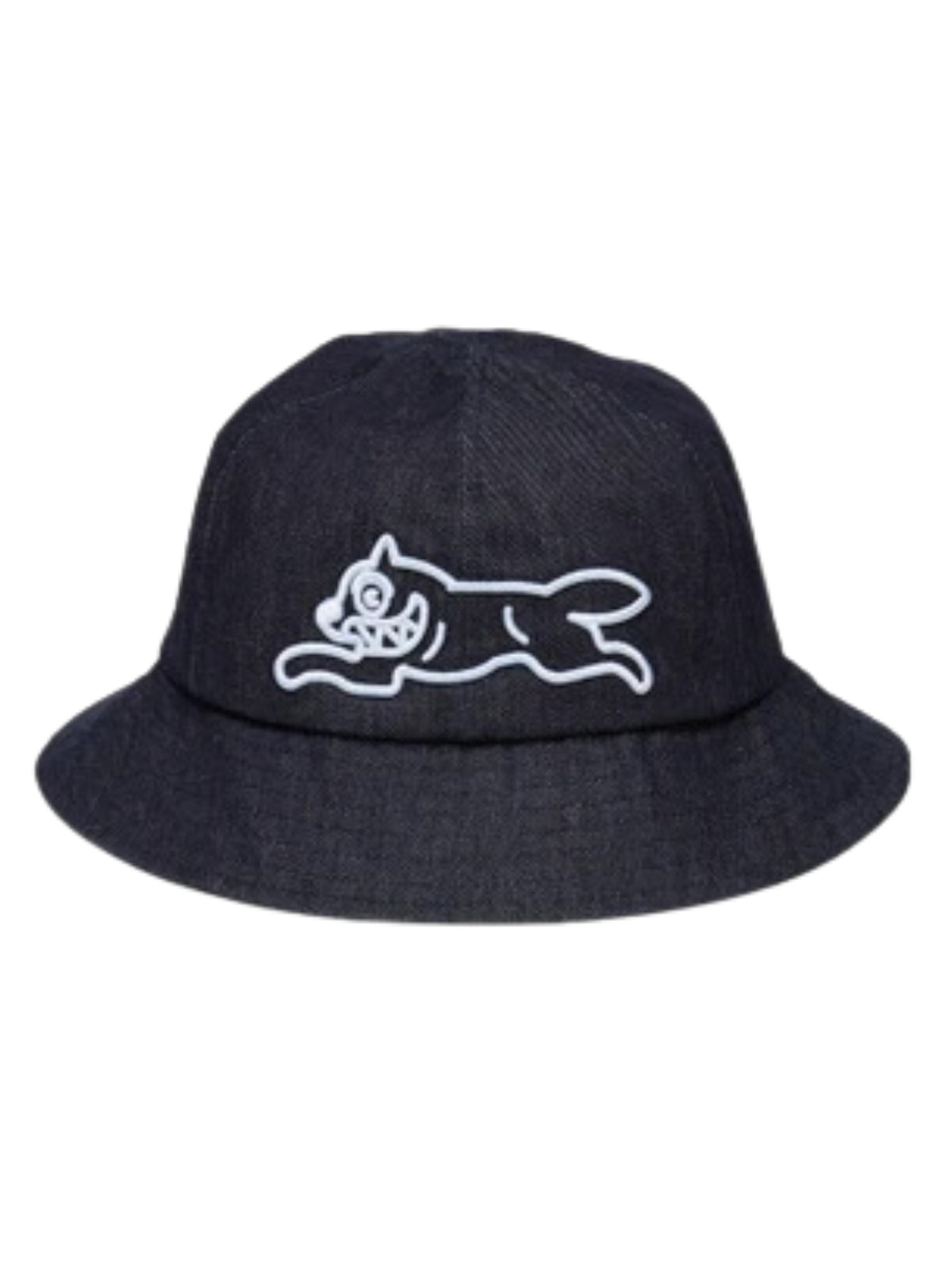 Ice-Cream Bucket Hat Running Dog Denim Wash