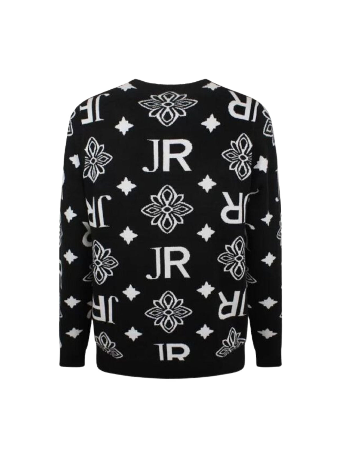 John Richmond Sweater Genci Logos Black-White