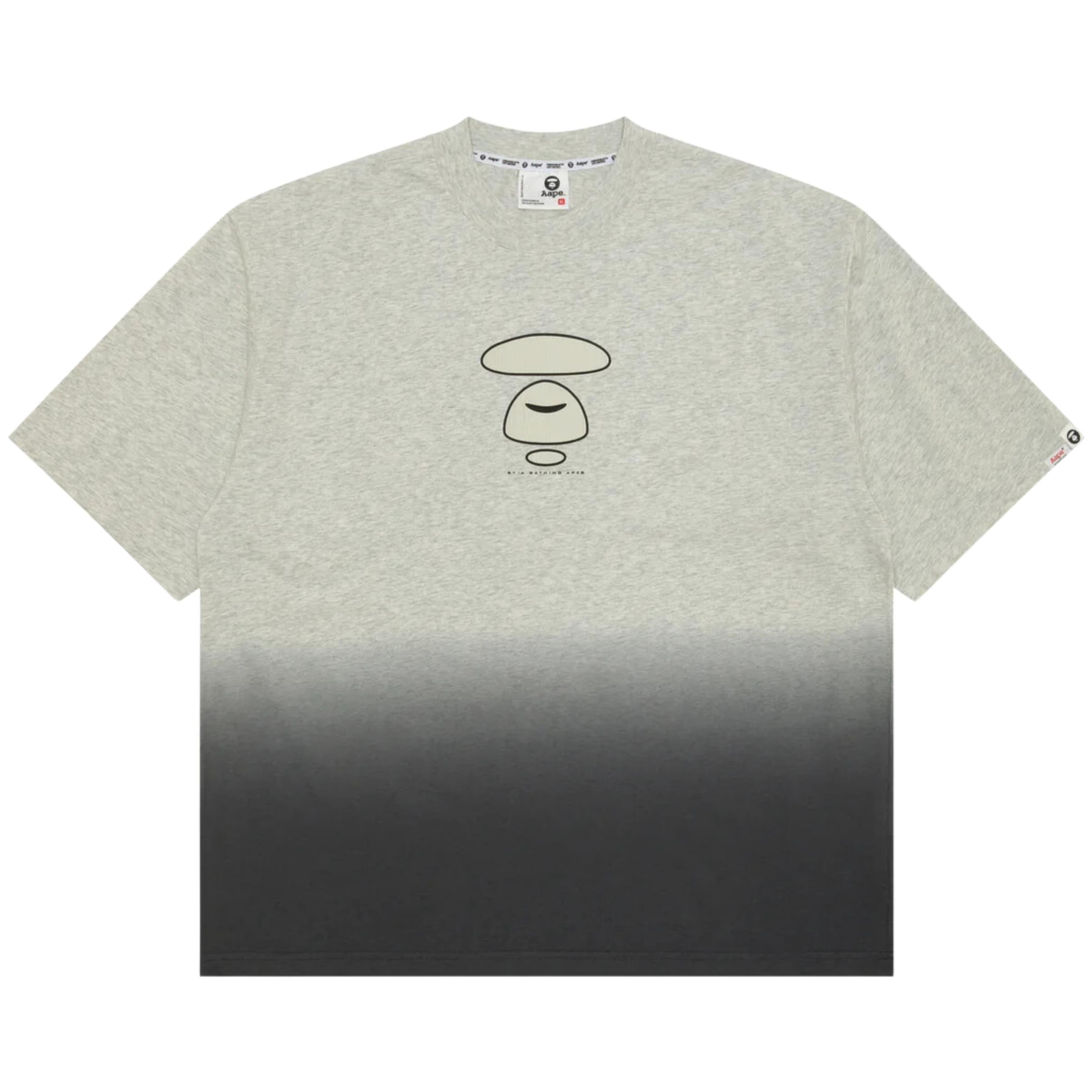 Aape Crew Two Tone Heather Grey