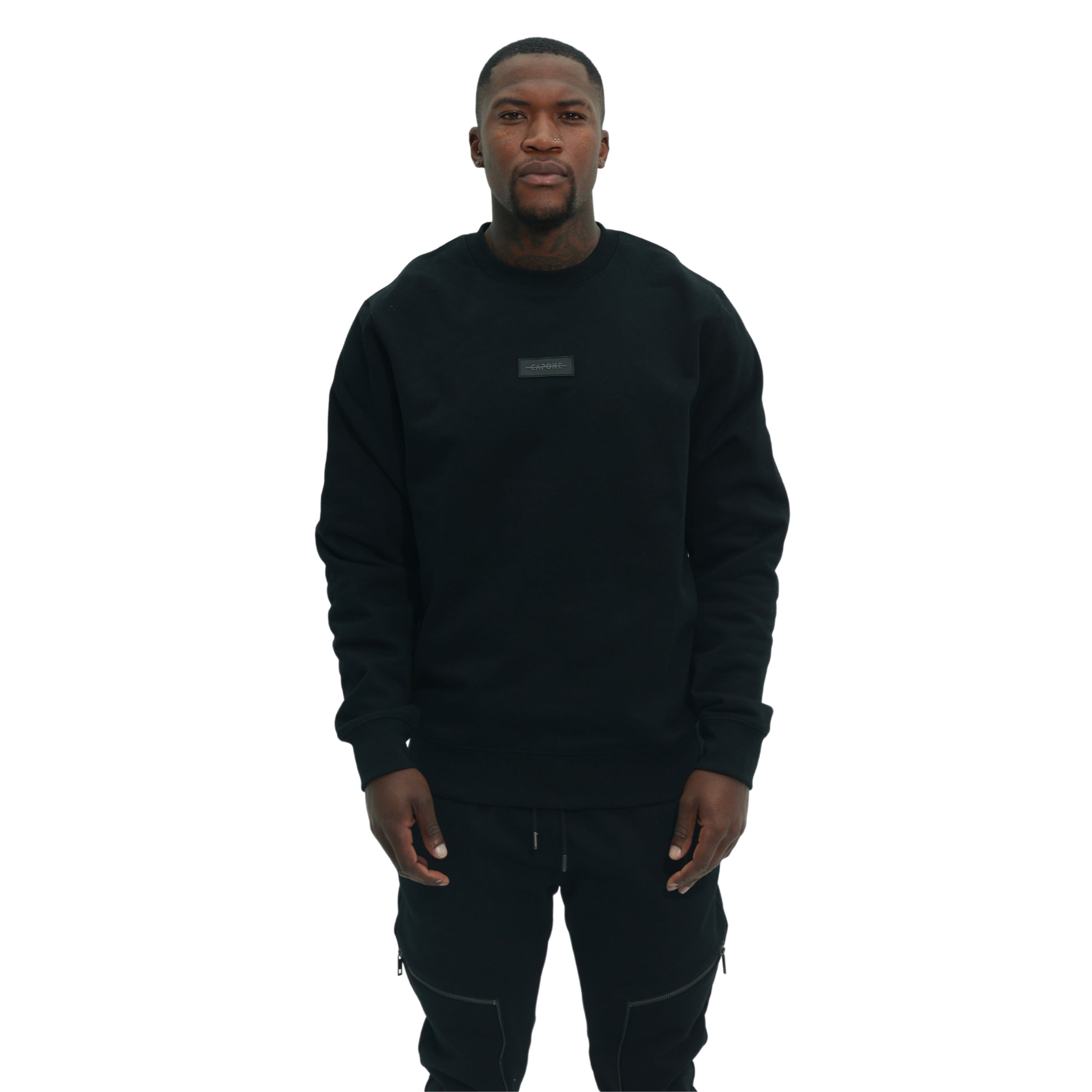 Capone Sweater Design Logo Black