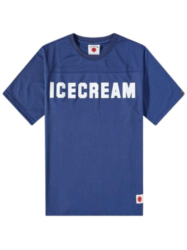 Ice-Cream T-Shirt Nylon Football Navy