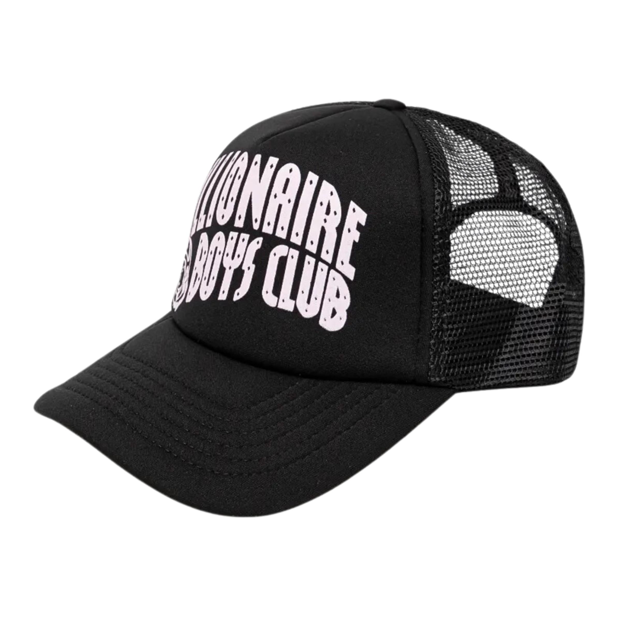 Billionaire Boys Club Cap Trucker Arch Logo Black-Pink