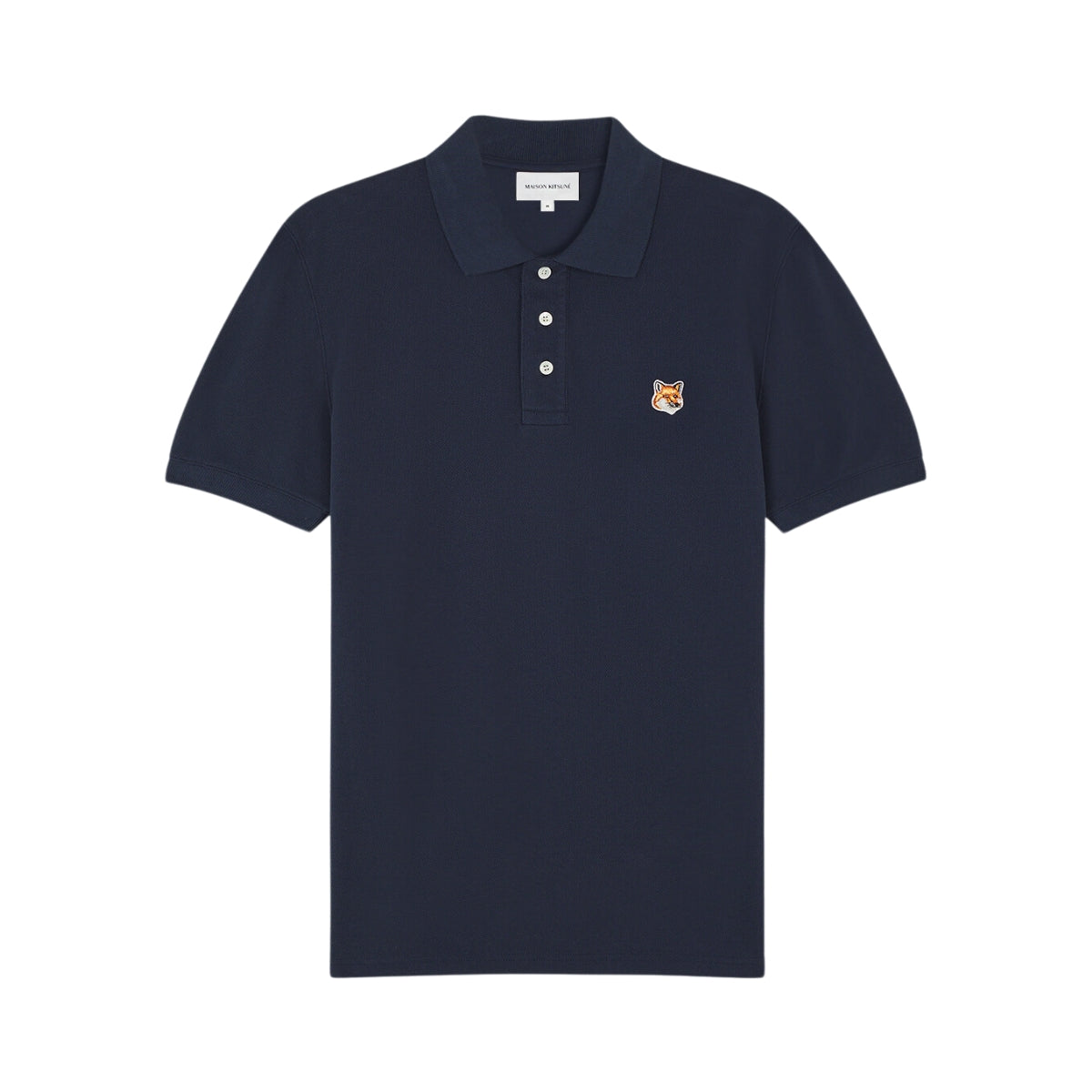 Maison Kitsune Golfer Fox Head Patch Ink Blue