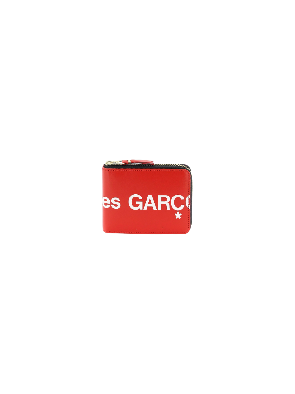 Comme Des Garcons Wallet Logo Red