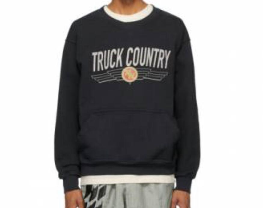 Rhude Sweater Truck Country Black