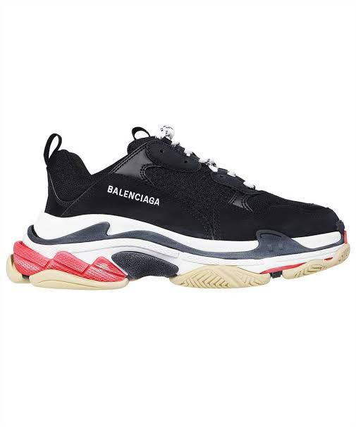 Balenciaga Sneaker Sss Black-Beige