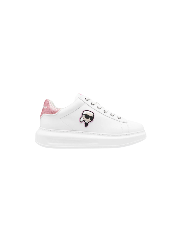 Karl Lagerfeld Sneaker Ladies Kapri Karl White-Pink