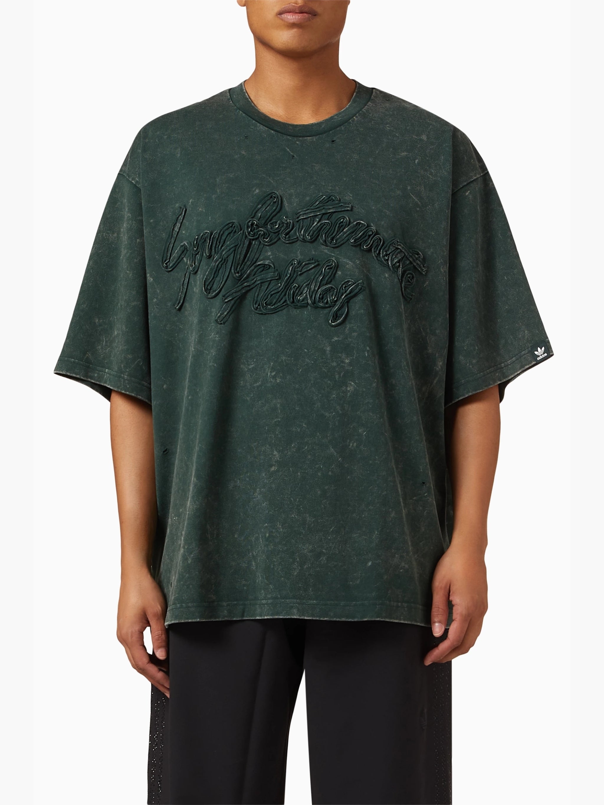 Y-3 T-Shirt Sftm Wash Green