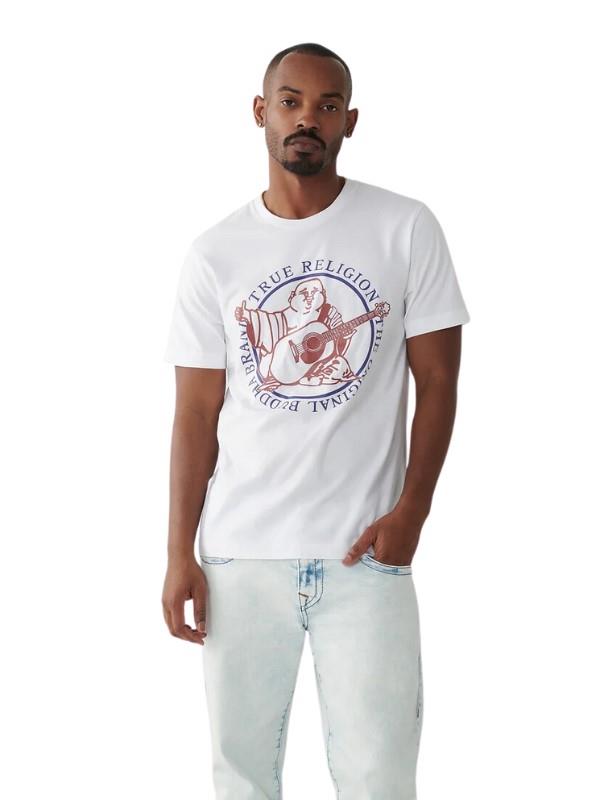 True Religion T-Shirt Original Buddha White
