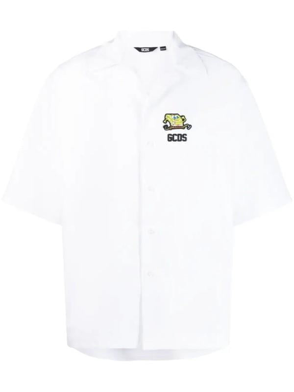 Gcds Shirt Spongebob Short Sleeve White