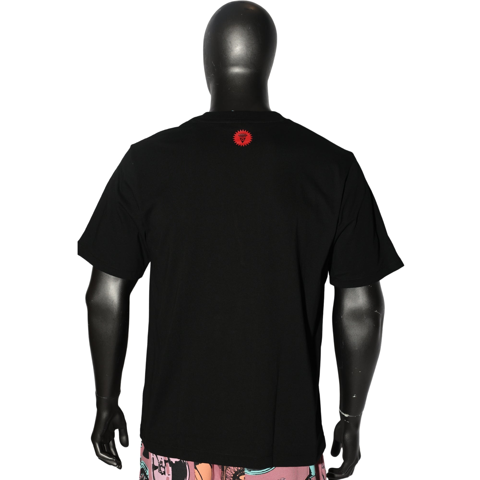 Ice-Cream T-Shirt Running Dog Black