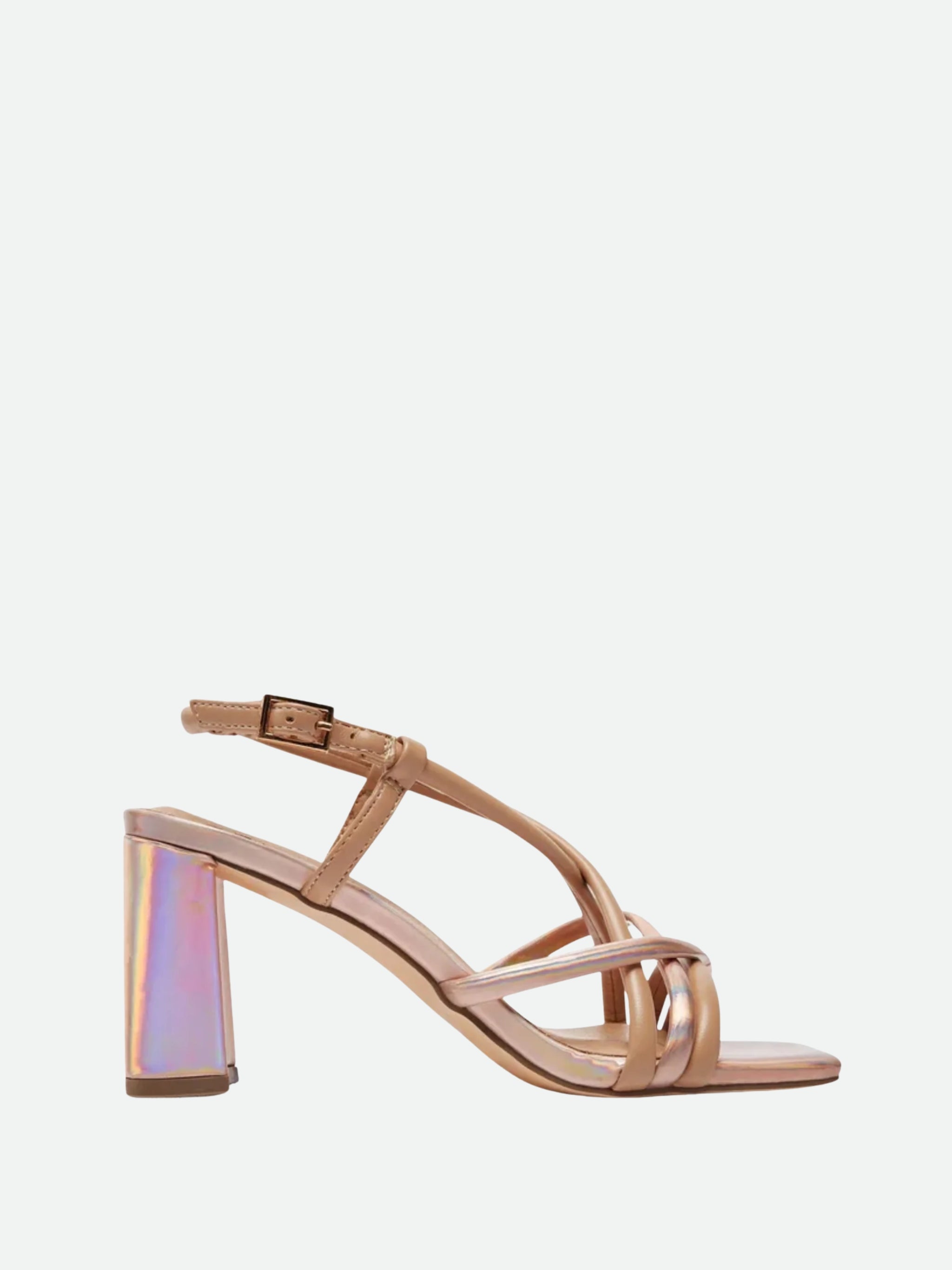 Menbur Heel Mm22 Mid Metallic Strap Skin