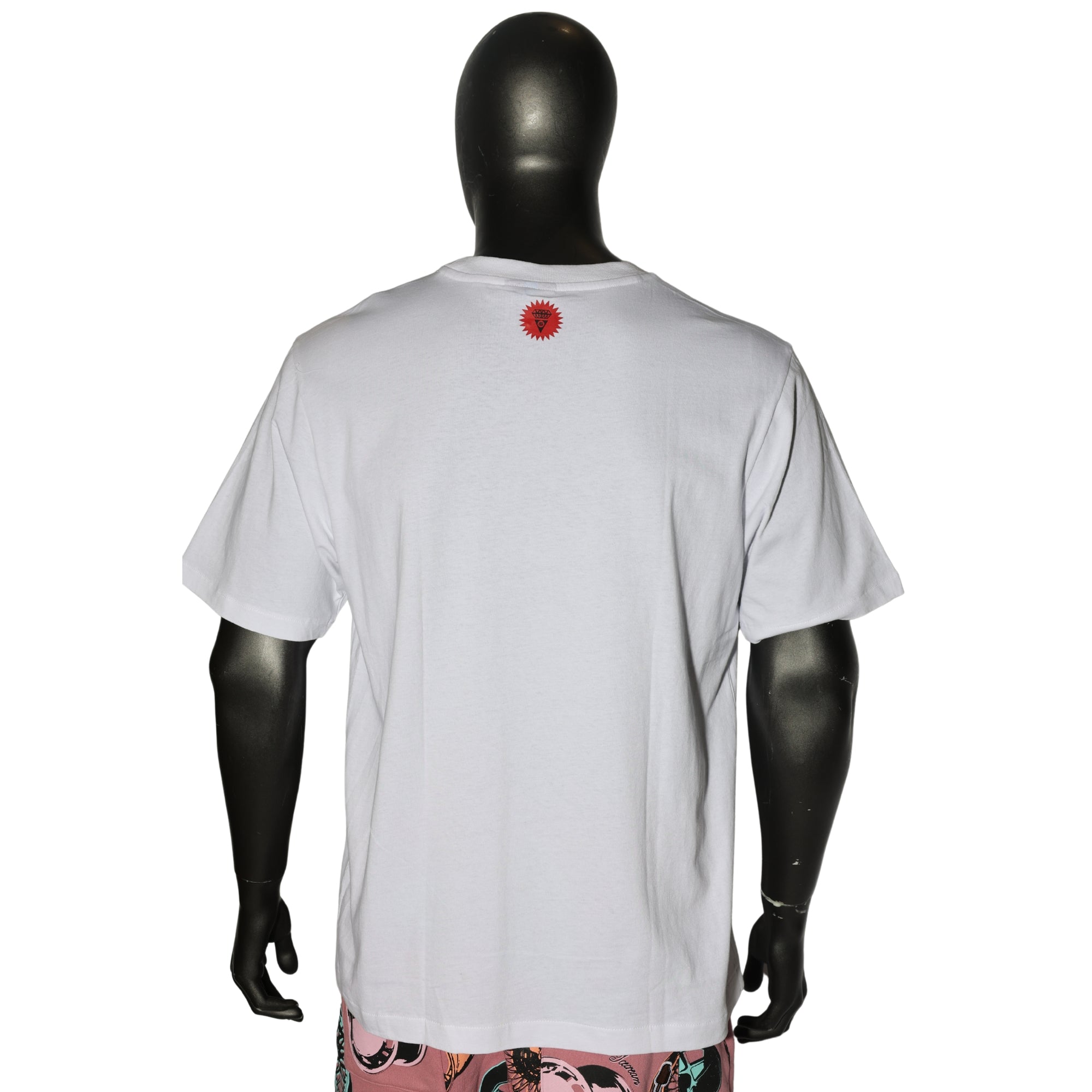 Ice-Cream T-Shirt Running Dog White